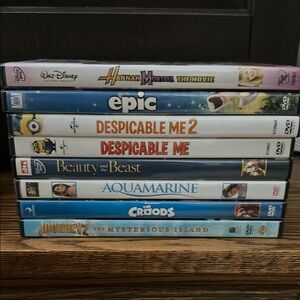 Disney and Animated Movie DVD Collection